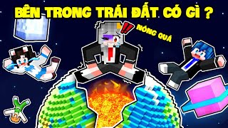 SAMMY THỬ THÁCH 24H KHÁM PHÁ BÍ MẬT BÊN TRONG TRÁI ĐẤT  TRONG MINECRAFT