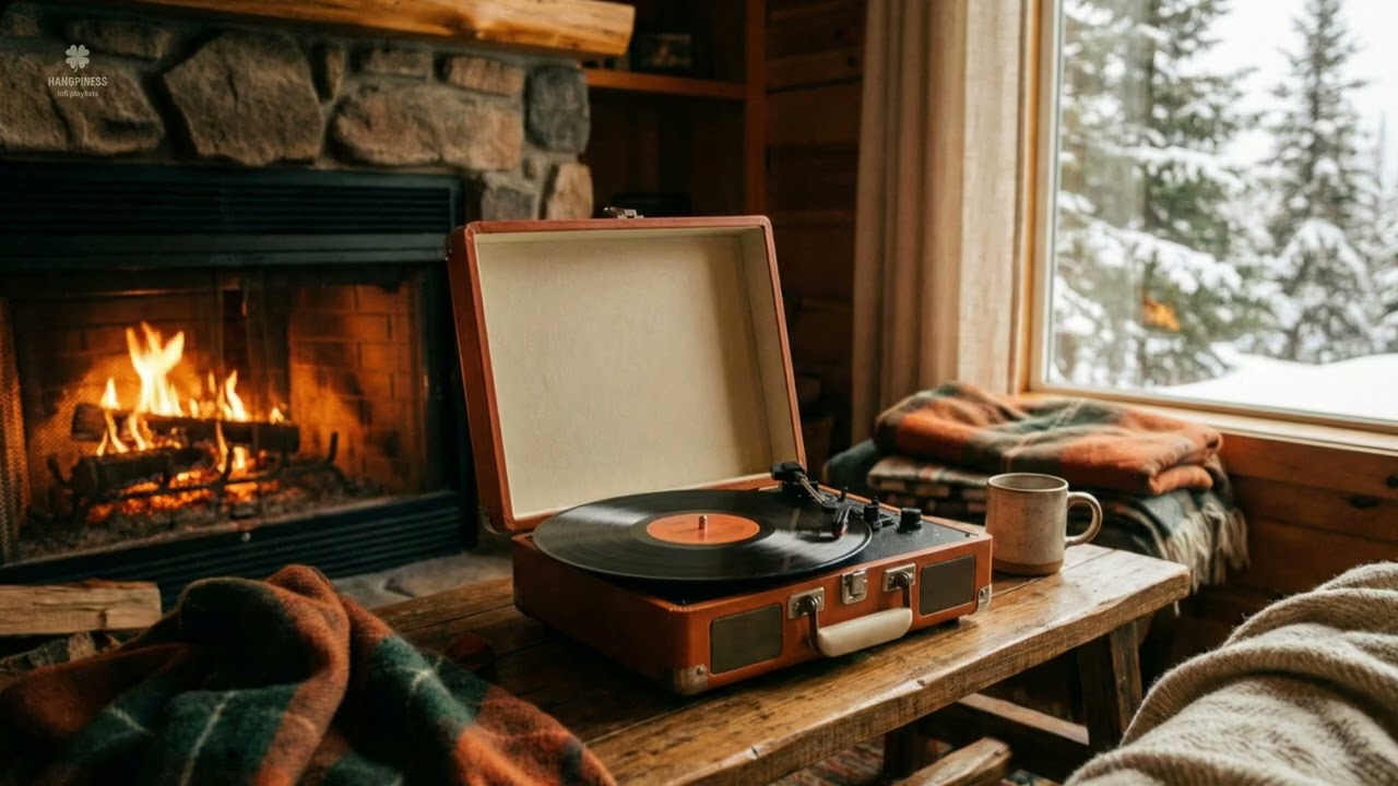 Cozy Chillhop ☕ Calm & Happy Lofi Beats for Winter Focus