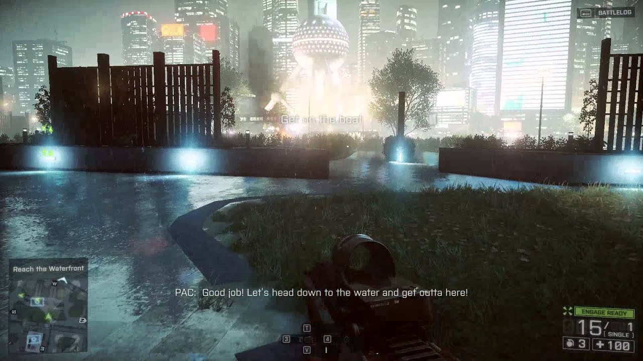 Destroying A Tank Battlefield 4 Campaign Mode {1080p} YouTube