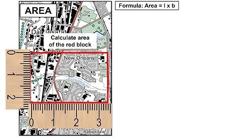 Calculating Area on a Map