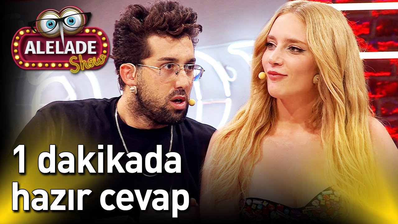 Doğu Demirkol ile Alelade Show 1. Bölüm - 1 Dakikada Hazır Cevap