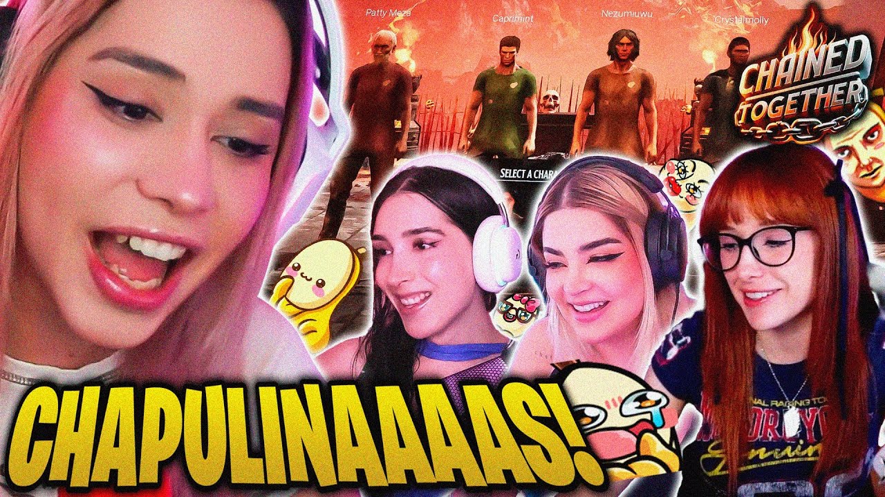 ENCADENADAS POR CHAPULINAS 😂😂