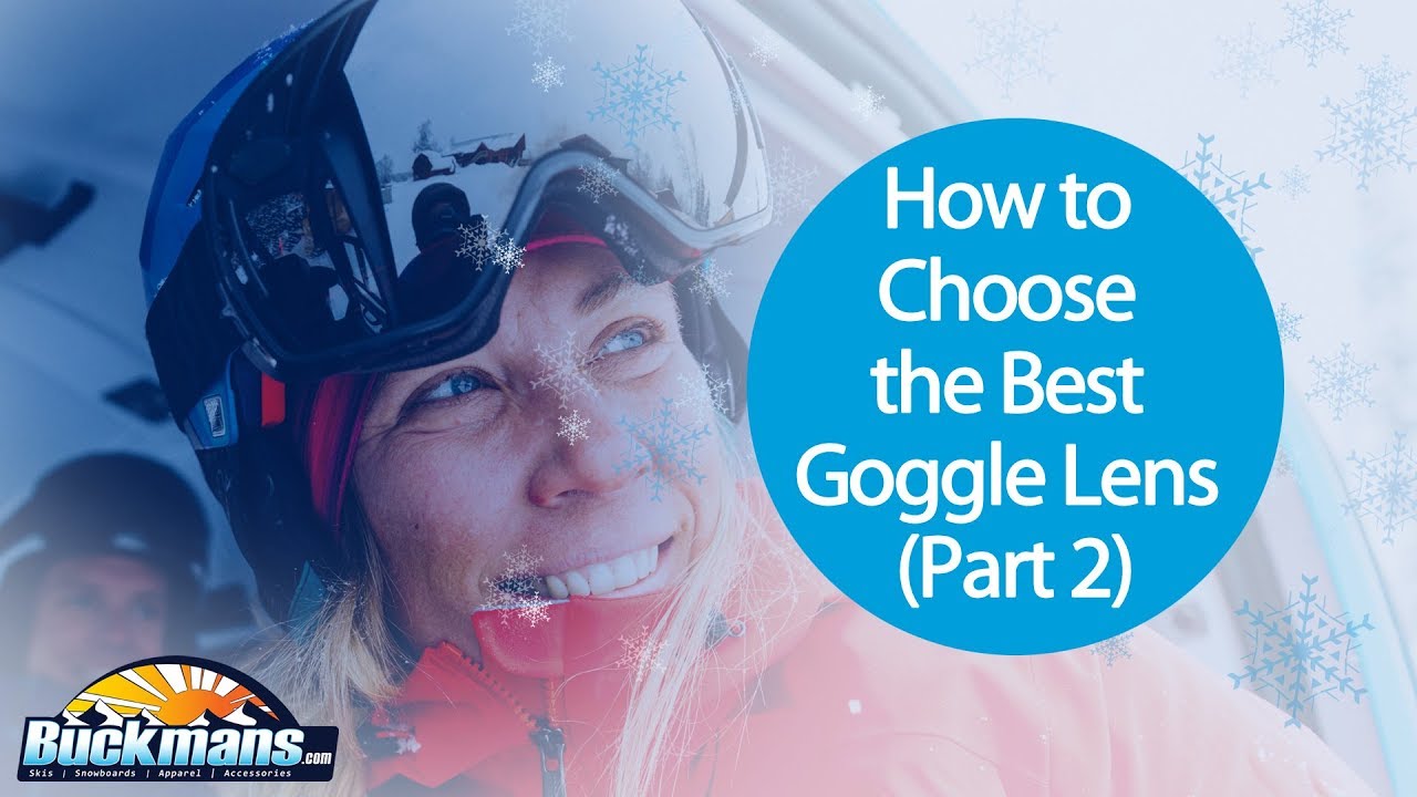 How to Choose The Right Snow Goggle Lens (Part 2) - YouTube