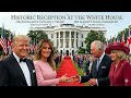 Trump &amp; Melania Greet the King &amp; Queen – Watch the Full Moment