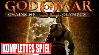 GOD OF WAR CHAINS OF OLYMPUS Gameplay German Part 1 FULL GAME Walkthrough Deutsch