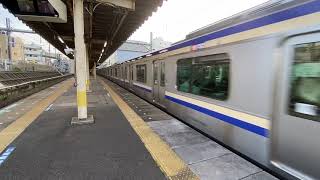 成田線快速成田空港行き　E235系1000番台F09 J01都賀駅発車