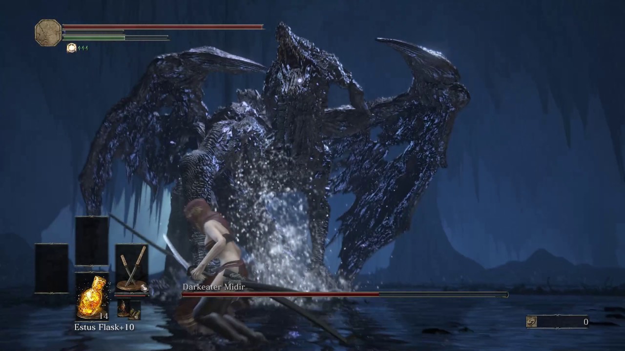 Dark Souls III - Darkeater Midir ng+ - YouTube