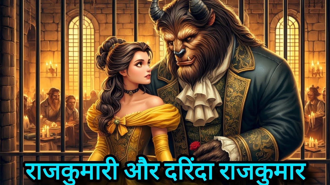राजकुमारी और दरिंदा राजकुमार | Beauty and the Beast in Hindi | Hindi Fairy Tales | Hindi Kahani💞