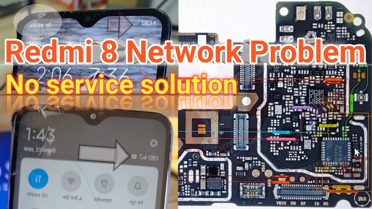 Redmi 8 no service solution | Redmi 8 network problem | How To Fix network problem redmi mobile 💯