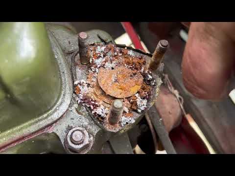 (Part 3) Austin A30 classic car 1955 Thermostat removal