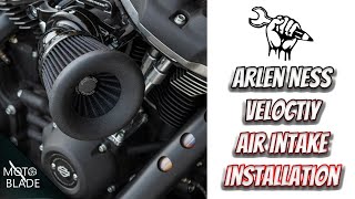 How To Install Arlen Ness Velocity 65 Air Intake On Harley Davidson | MOTOBLADE