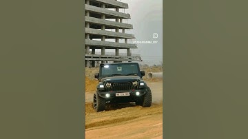 jaat song Mahindra Thar desert || 😈🚘🔥 || thar modified #tharlover #thar #shortvideo #shorts