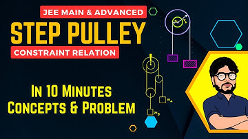 Mastering Constraint Relations: Understanding STEP Pulley Concept | JEE Main & Advanced