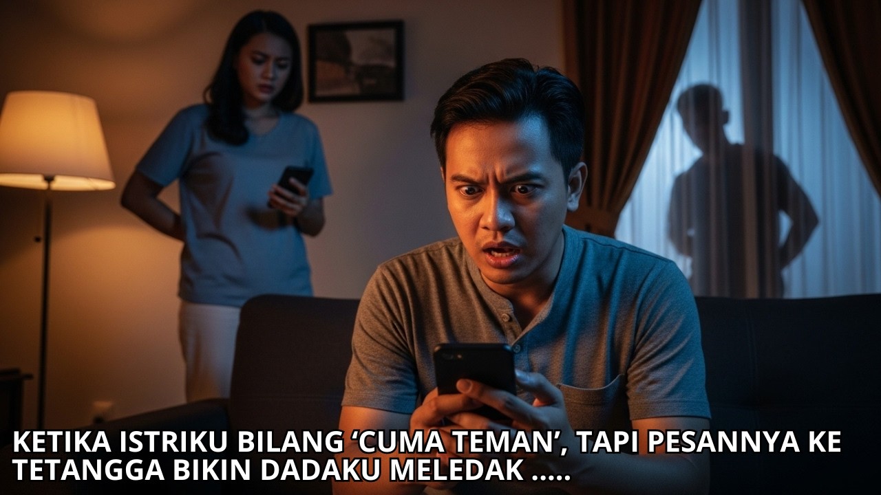 KETIKA ISTRIKU BILANG ‘CUMA TEMAN’, TAPI PESANNYA KE TETANGGA BIKIN DADAKU MELEDAK