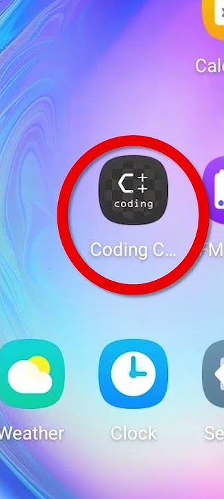 Write a C++ program in Mobile phone | How to write C++ program using ...