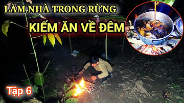 Sinh Tồn Trong Rừng Mùa Đông | Tập 6 | LÀM NHÀ TRONG RỪNG, SĂN ĐÊM | Rừng Và Tôi