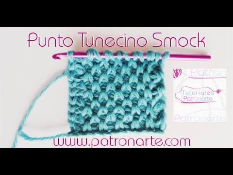 Punto Tejido Tunecino - Ahuyama Crochet