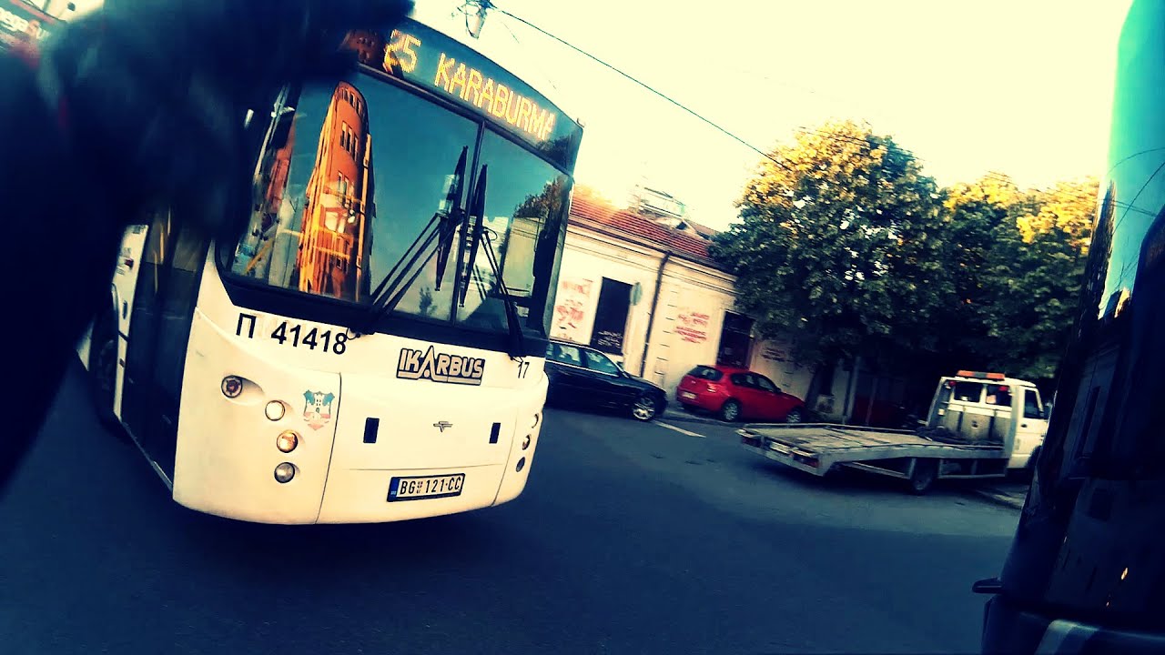 BUS Cuts Off Motorcycle // ODUZIMANJE PREDNOSTI //