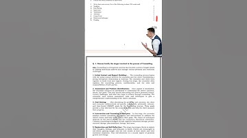 MSW-007 : Case Work and Counselling: Working with Individuals | 7982110440  #assignment #ignou