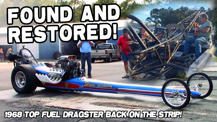 Front Engine top fuel Dragster from 1968 found, re...