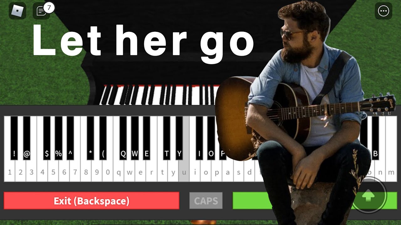 passenger let her go roblox piano