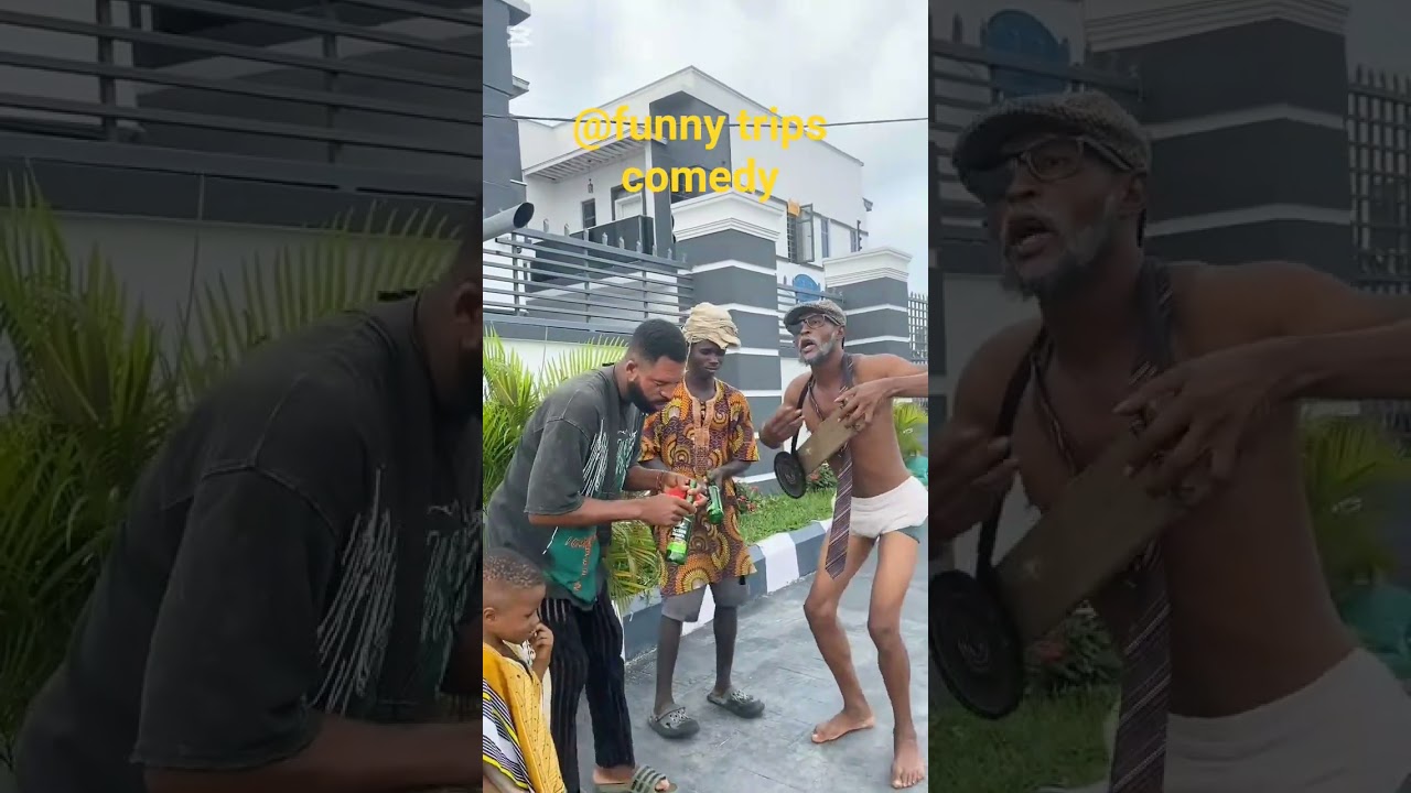 chegbe jubilating with his mumu father o God...