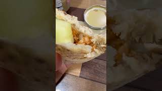 Eating up the Melon Bread