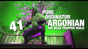 Skyrim Pure Ordinator Argonian Bear Trapper Build, Part 41