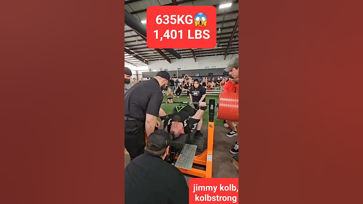 new world record bench press 635KG😱1,401 LBS