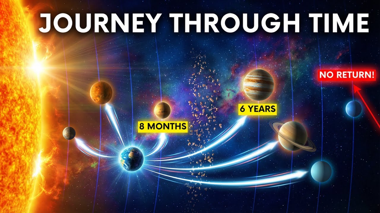 How Long Would It Take To Reach Each Planet In Our Solar System? - YouTube