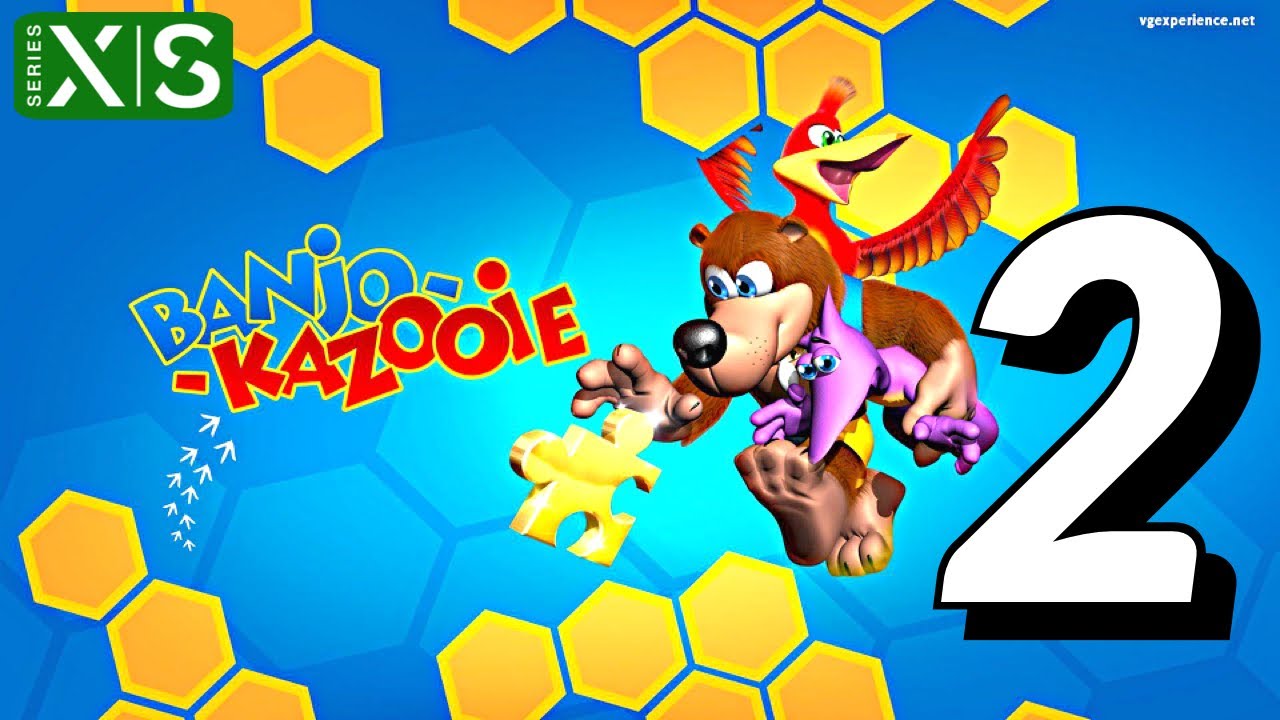 BANJOKAZOOIE Walkthrough Gameplay Part 2 No Commentary Xbox Series X [1080p 60FPS] YouTube