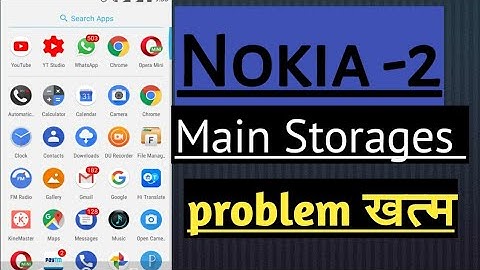 Nokia  -2 || main storage problem hidden trick .