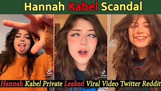 Viral Video Hannah Kabel Hannah Uwuowo Scandal Private Leaked Viral Video Twitter Reddit