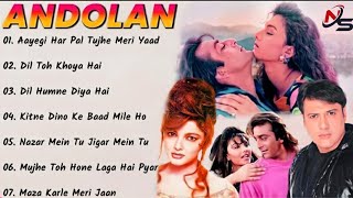 💞😘Andolan Movie All Songs | Romantic Song | Govinda & Sanjay Dutt & Divya Bharti | Evergreen Music❤️