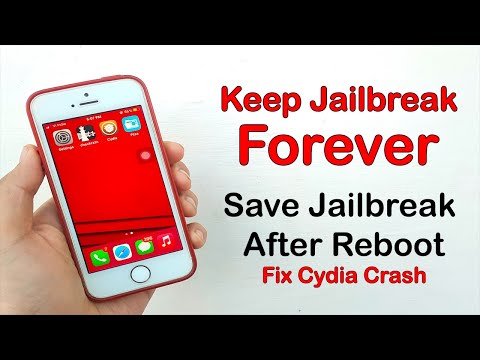 Save Jailbreak After Reboot|Keep Jailbreak Forever|Fix Cydia Crash After Reboot|Checkra1n|Unc0ver|