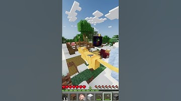 Minecraft, but taking damage gives you RANDOM POTION EFFECTS #shorts #minecraft