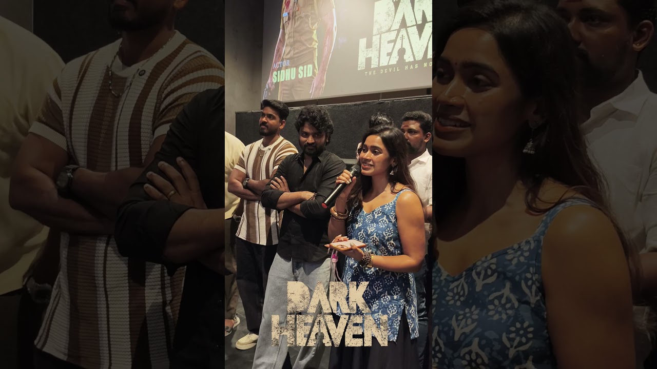 🤯Dark Heaven 🎥 movie team in Tirunelvel🔥 #darkheaven #suspense #thriller #tamilcinema #cinema #short