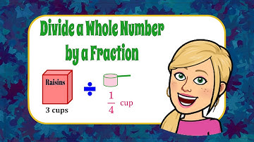 Solve a Real World Problem Dividing a Whole Number by a Fraction | 5.NF.B.7 💛💙