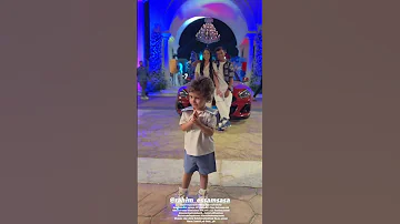 تصوير رحيم ابن عصام صاصا في عيد ميلاده عسل اوي بجد 