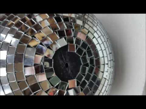How to make an upside down mirror ball disco ball