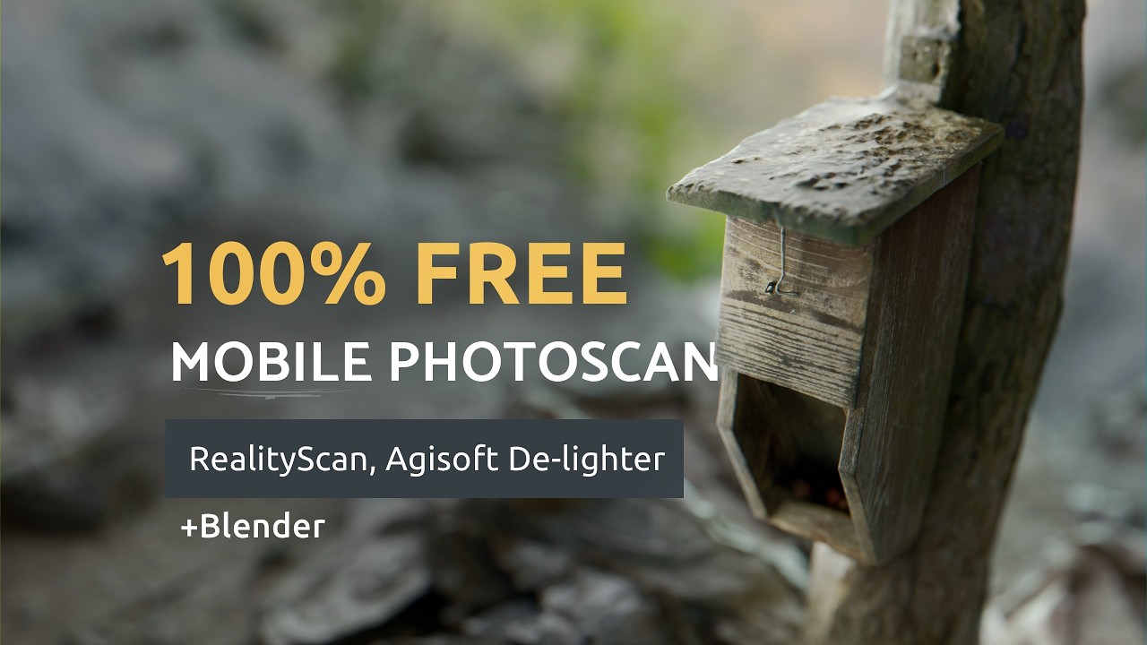 100% Free Mobile Photogrammetry Workflow: RealityScan