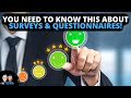 Understanding Surveys and Questionnaires