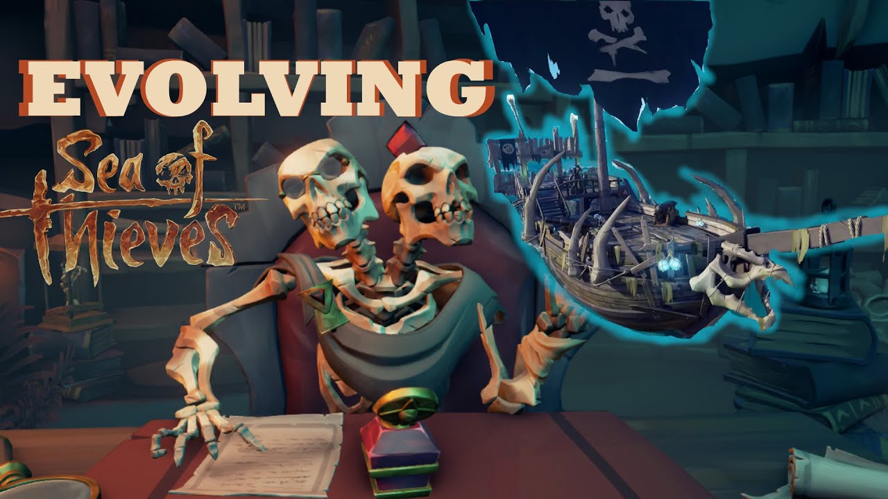 Skeleton Ships Evolving Sea of Thieves or Bugs 🏴‍☠️⚓ - YouTube