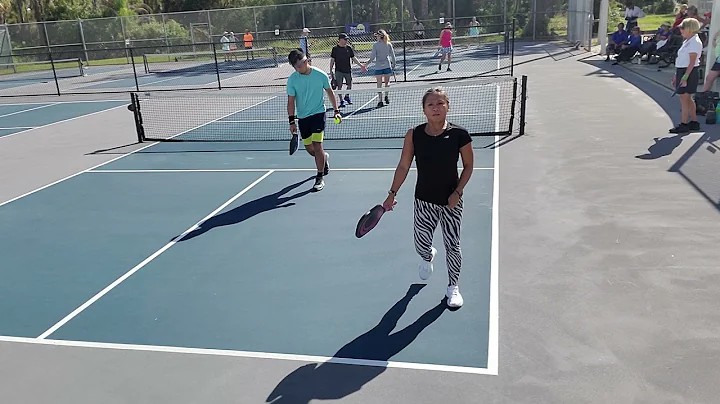 Englewood Moneyball Pickleball Tournament- Dominic Catalano - Mixed 3.5 Playoff Game 2