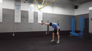 Bent Over Y Raises