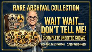 Wait Wait Don't Tell Me: Rare Archival Collection | 3 Complete Unedited Shows