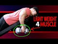 Can You Build Muscle Lifting Light Weights (TriCon Training Workout)