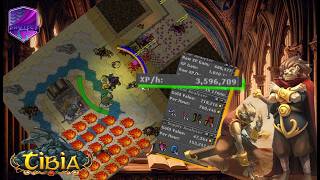 Tibia Hunt E-Monk (325/1000) 🦁 Lion Sanctum  2.5kk Raw/Exp⭐