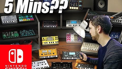 Nintendo Switch Korg Gadget 5 Min challenge!!!!