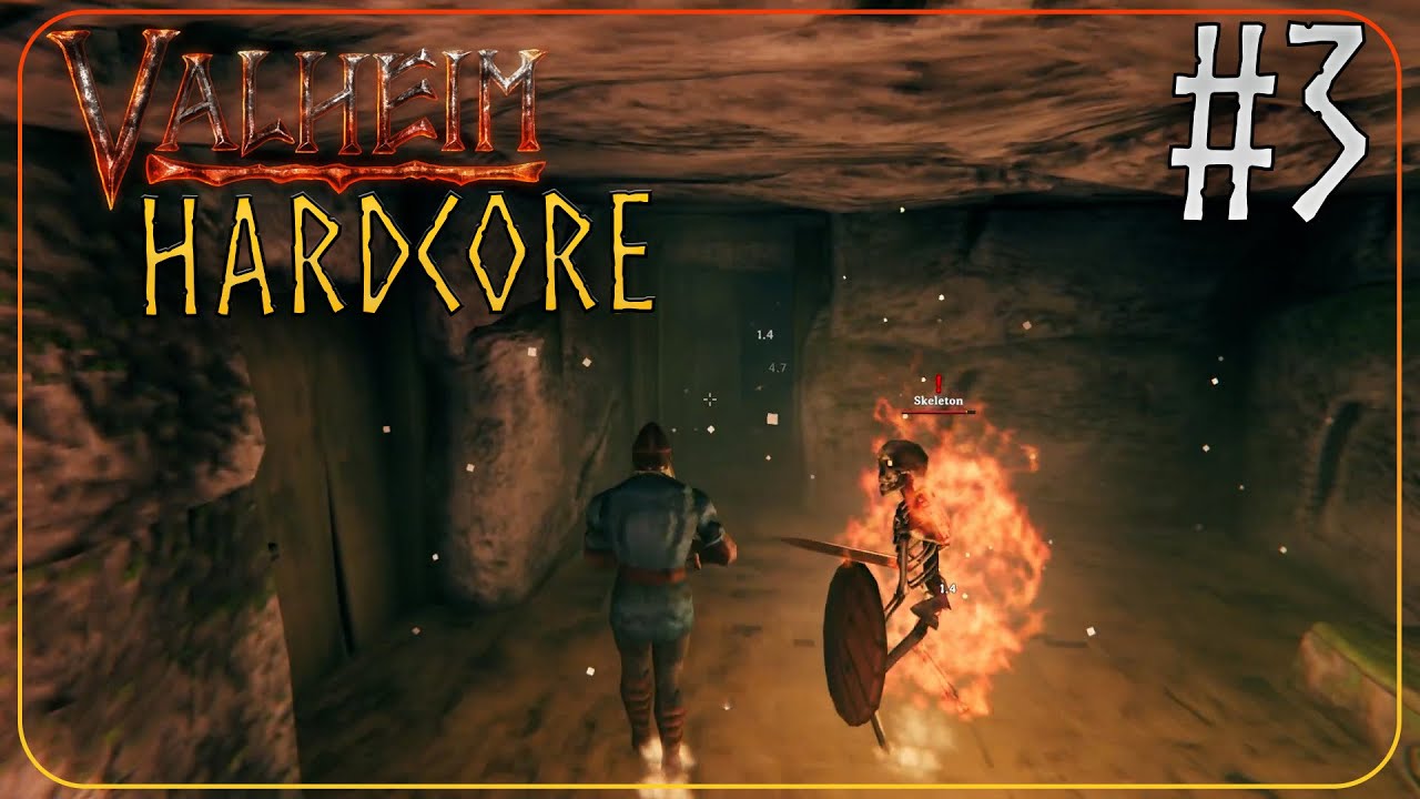 Valheim Hardcore Skeleton Cave & Why it's the Best S2E3 YouTube